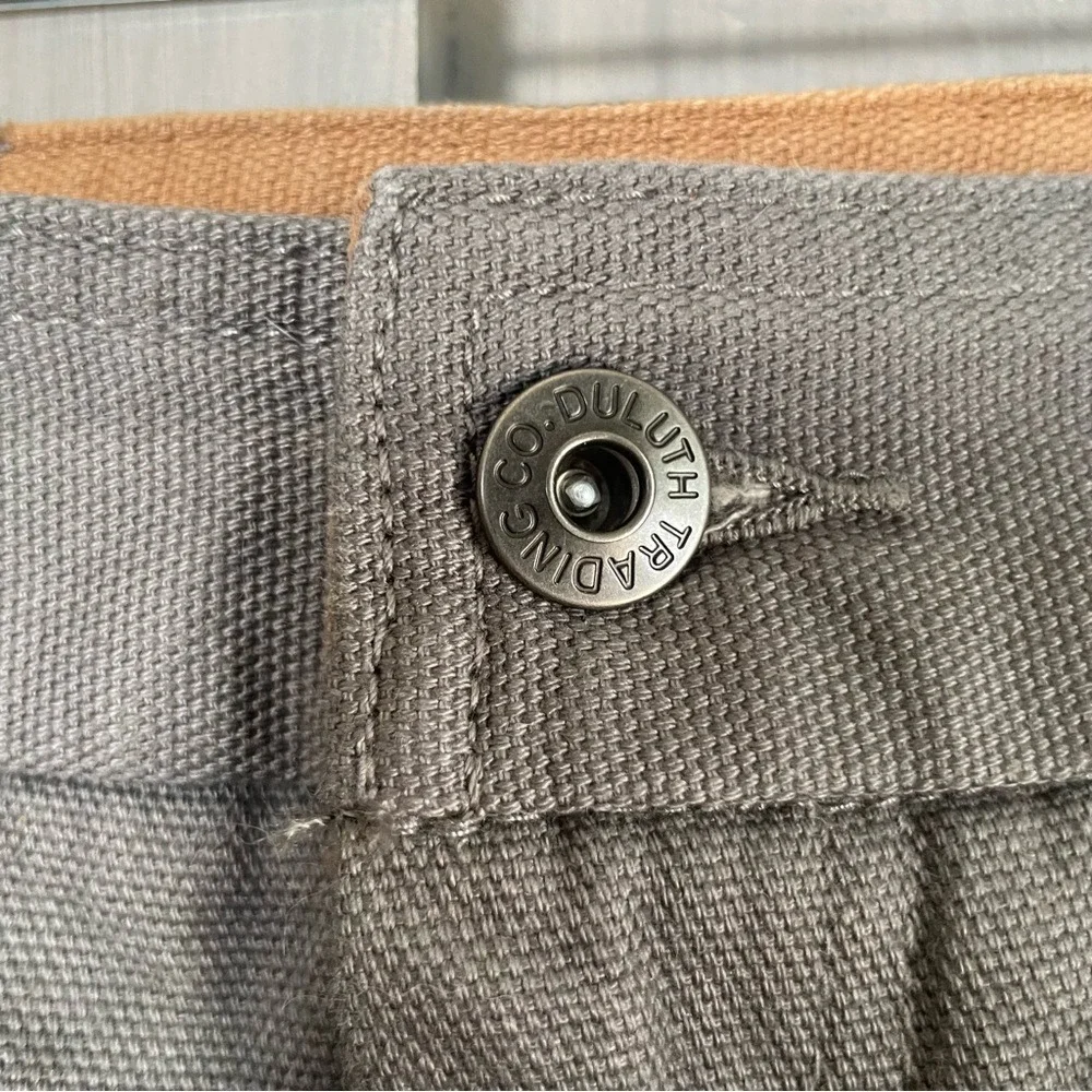 Men's DuluthFlex Fire Hose Relaxed Fit Cargo Work Pants 42x38 NWOT Gunmetal gray